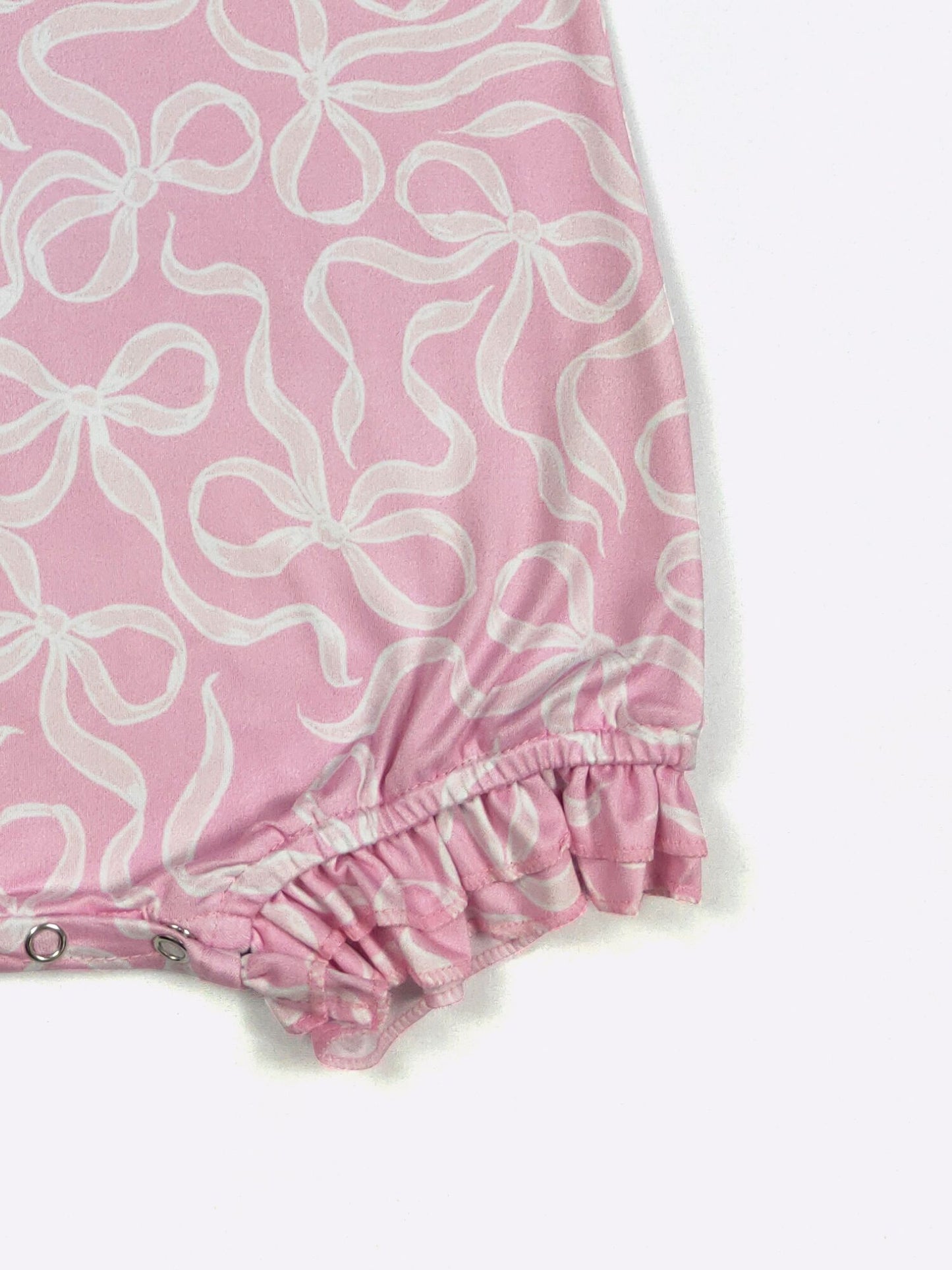 Bow Baby Girl Romper