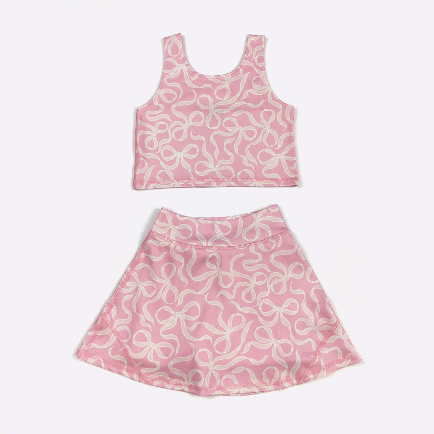 Bow Girls Skort Set