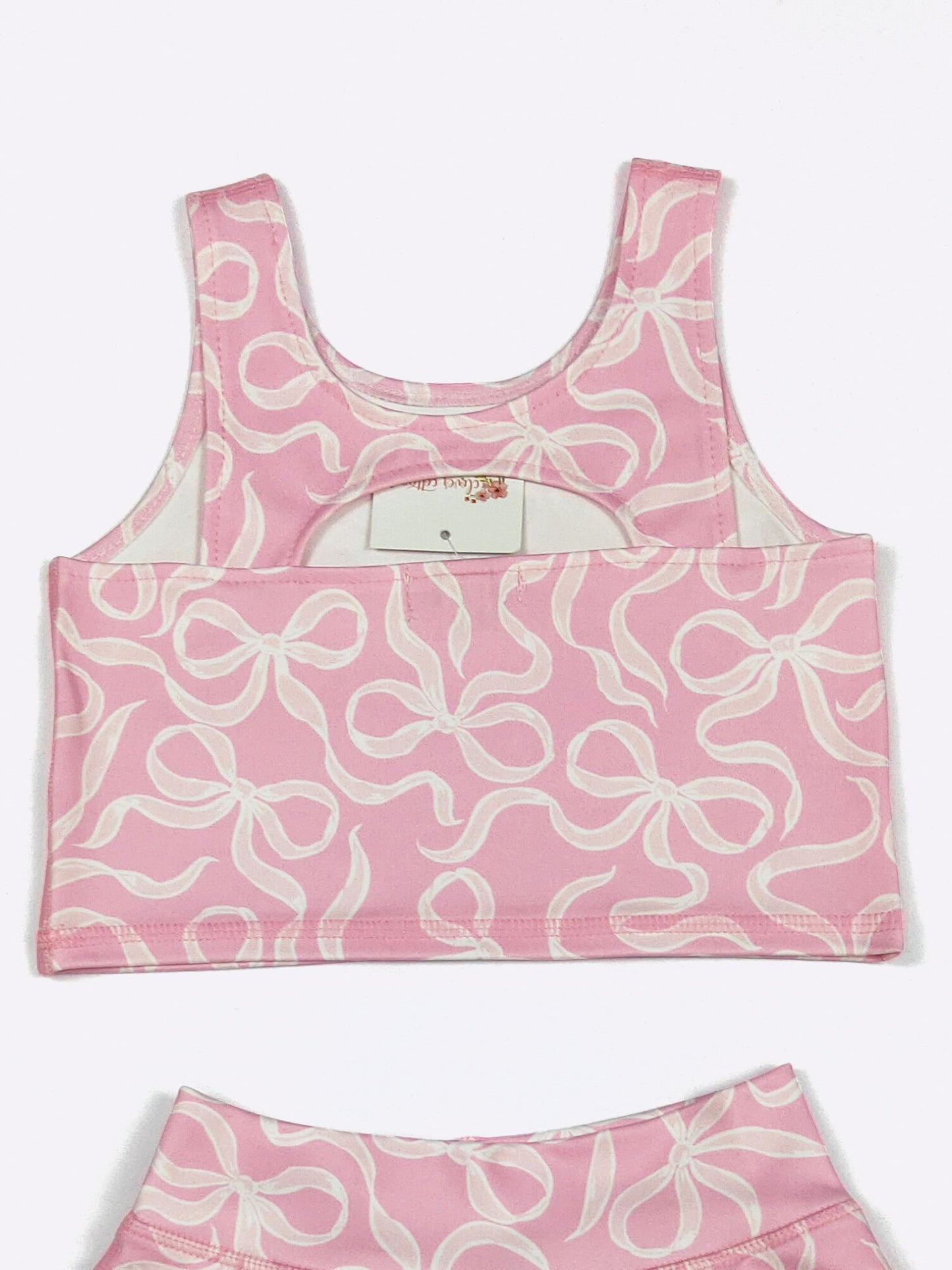 Bow Girls Skort Set