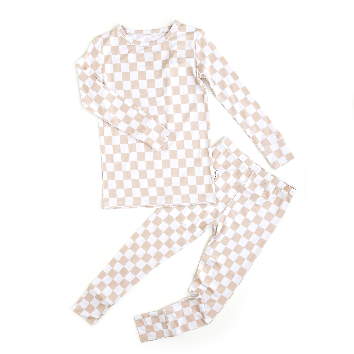 Checkerboard Two Piece Bamboo Jammie